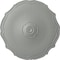 Ekena Millwork Pompeii Ceiling Medallion (Fits Canopies up to 2"), 18 7/8"OD x 1 1/2"P, Primed White CM18PO - alternate 1